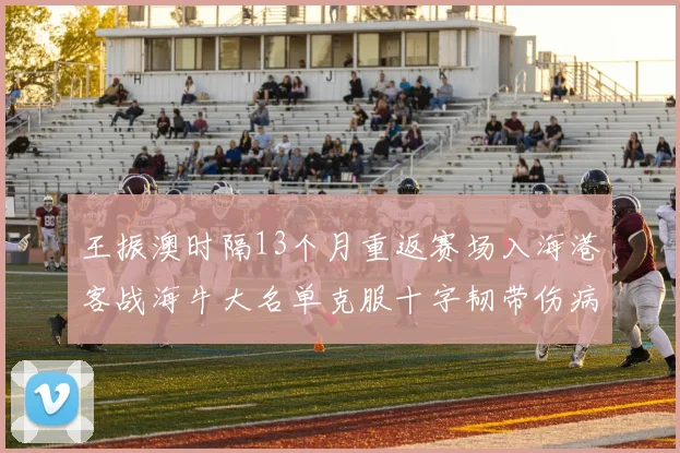 王振澳时隔13个月重返赛场入海港客战海牛大名单克服十字韧带伤病挑战